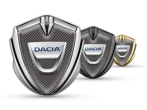 Dacia Emblem Metall Abzeichen Moderner Finish HighEnd Feel